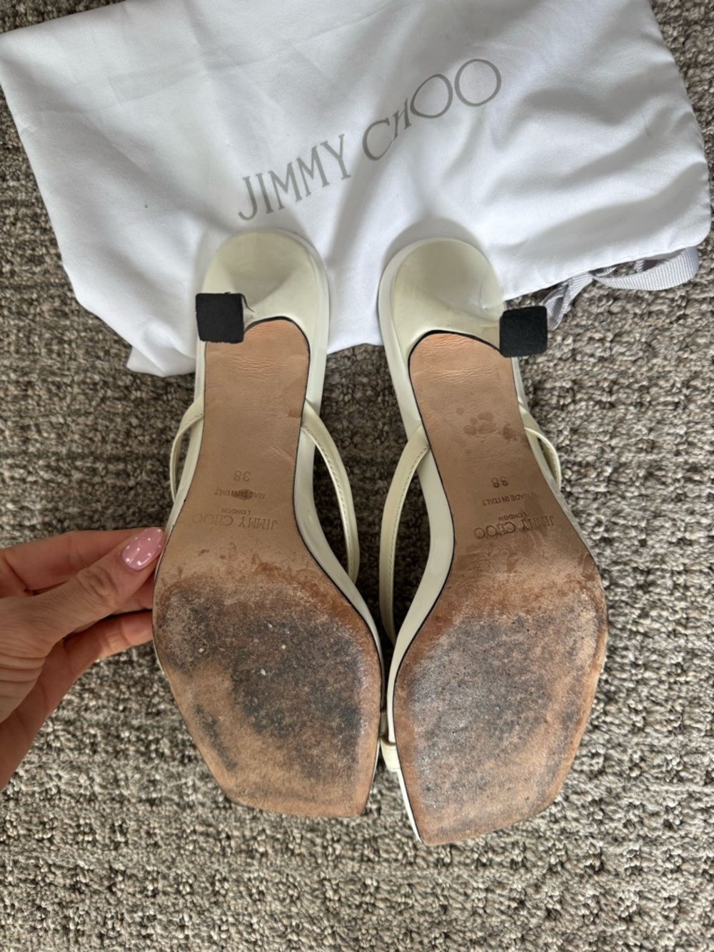 Jimmy Choo Maelie Sandal - Patent Leather - Picture 2 of 4